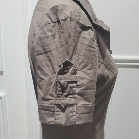 Vintage Y2K Utility Cargo "Aviator" Style Zip Dress - Picture 9 of 16